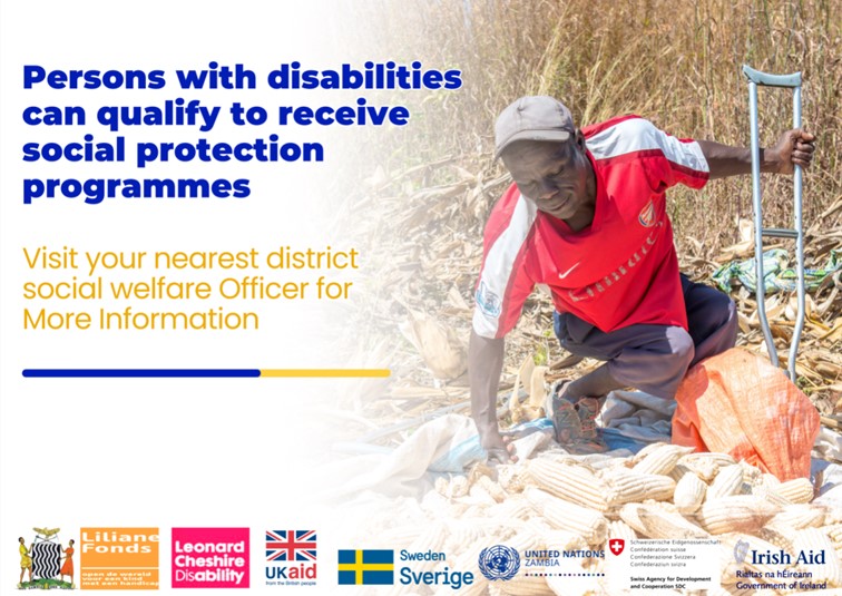 One of the posters launched by Zambian government in collaboration with CHSZ